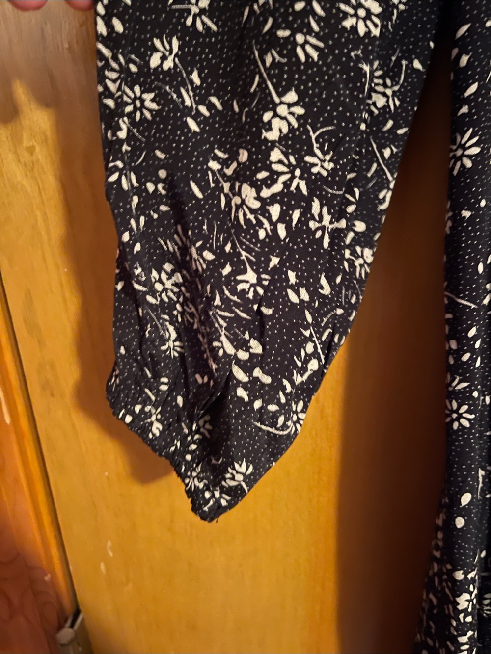 Worth Collective Black Floral Long Sleeve Maxi Dress - Picture 4 of 7